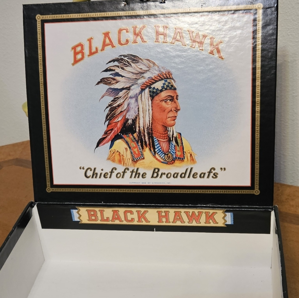 Cigar box" Black Hawk"